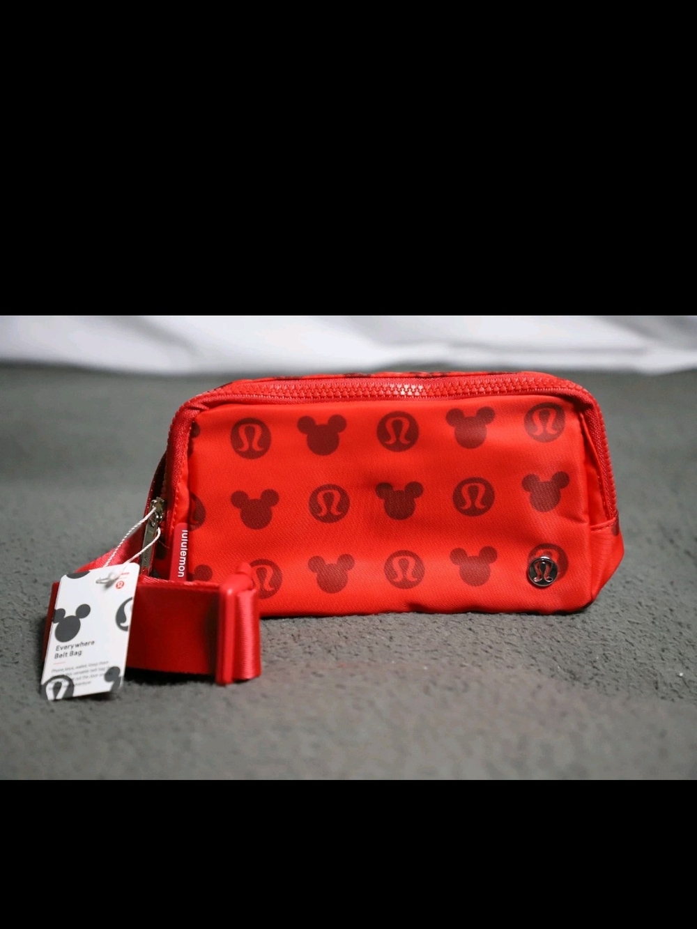 lululemon athletica x Disney Red  Bag